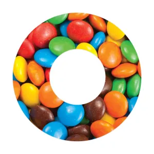 Chocolate Candies Patch  Tape Designed for the FreeStyle Libre 2