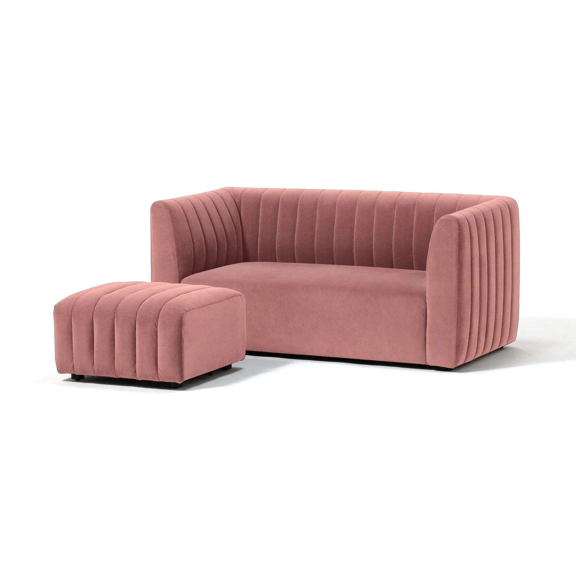 Chouette Sofa 2S Pink (W1380X D700 X H620)