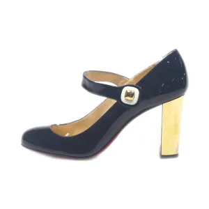 Christian Louboutin High-Heel Shoes Leather Black Colour For Women