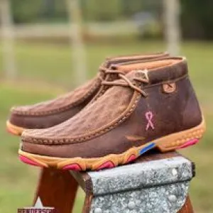 Chukka Driving Moc by Twisted X ~ Pink