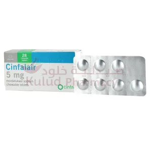 Cinfalair Chewable Tablet 5Mg 28 PC