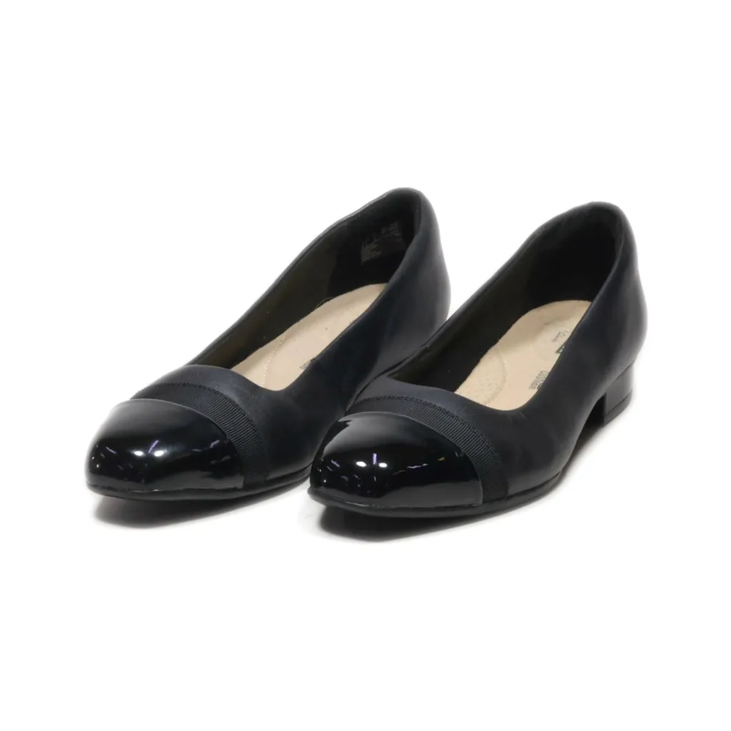 Clarks Collection Mid-Heel Shoes Leather Black Colour For Women