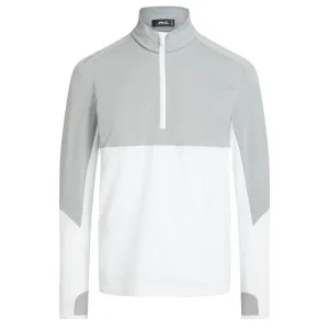 Classic Fit Stretch Jersey Pullover Ceramic White/Andover Heather - AW24