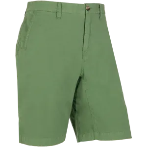 Classic Fit Stretch Poplin Shorts - CHIVE