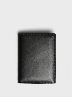 Classic Flap Wallet in Black