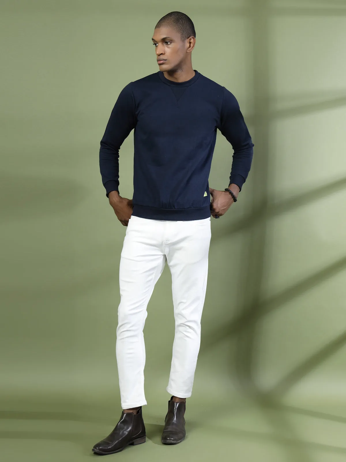 Classic Men's Fleece Regular Fit Sweatshirt