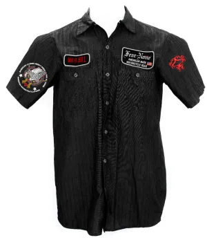 Classic Mens "Guns & Bear" Mechanics Shirt"