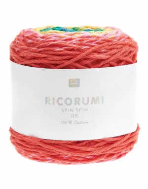 Classic Rainbow Ricorumi Spin Spin Double Knit Yarn