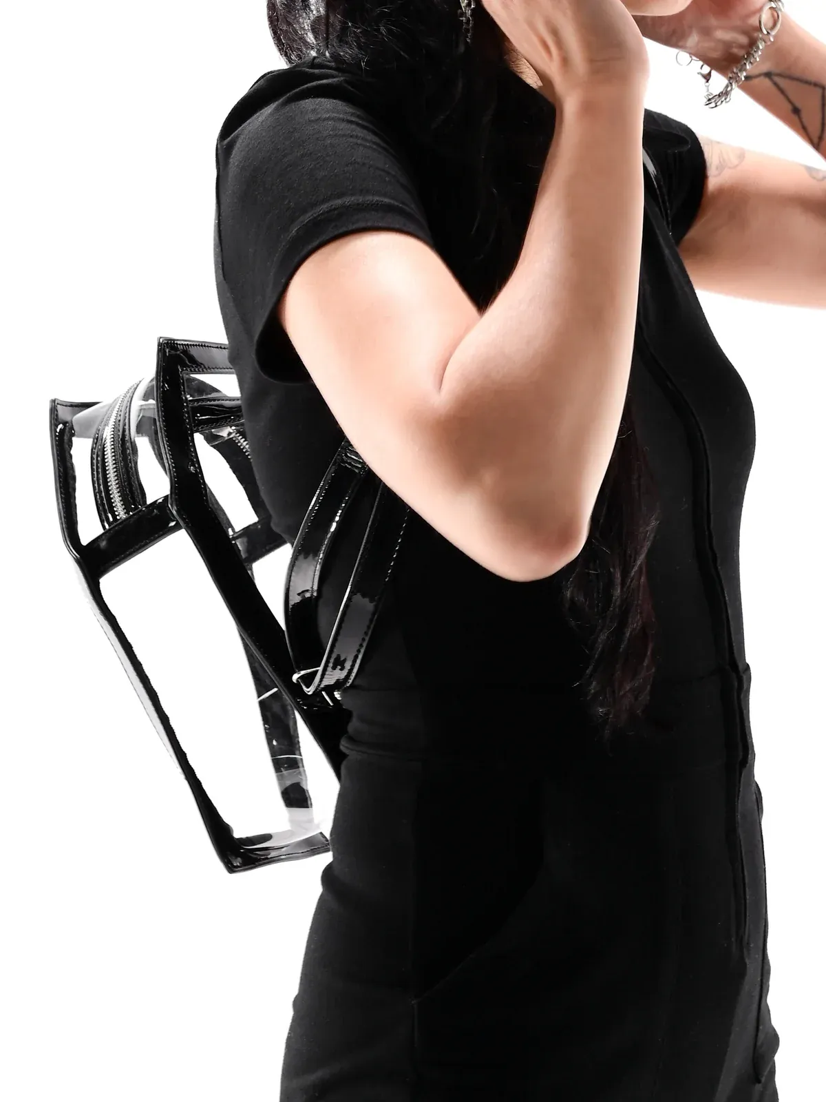 Clear Coffin Backpack FOXBLOOD