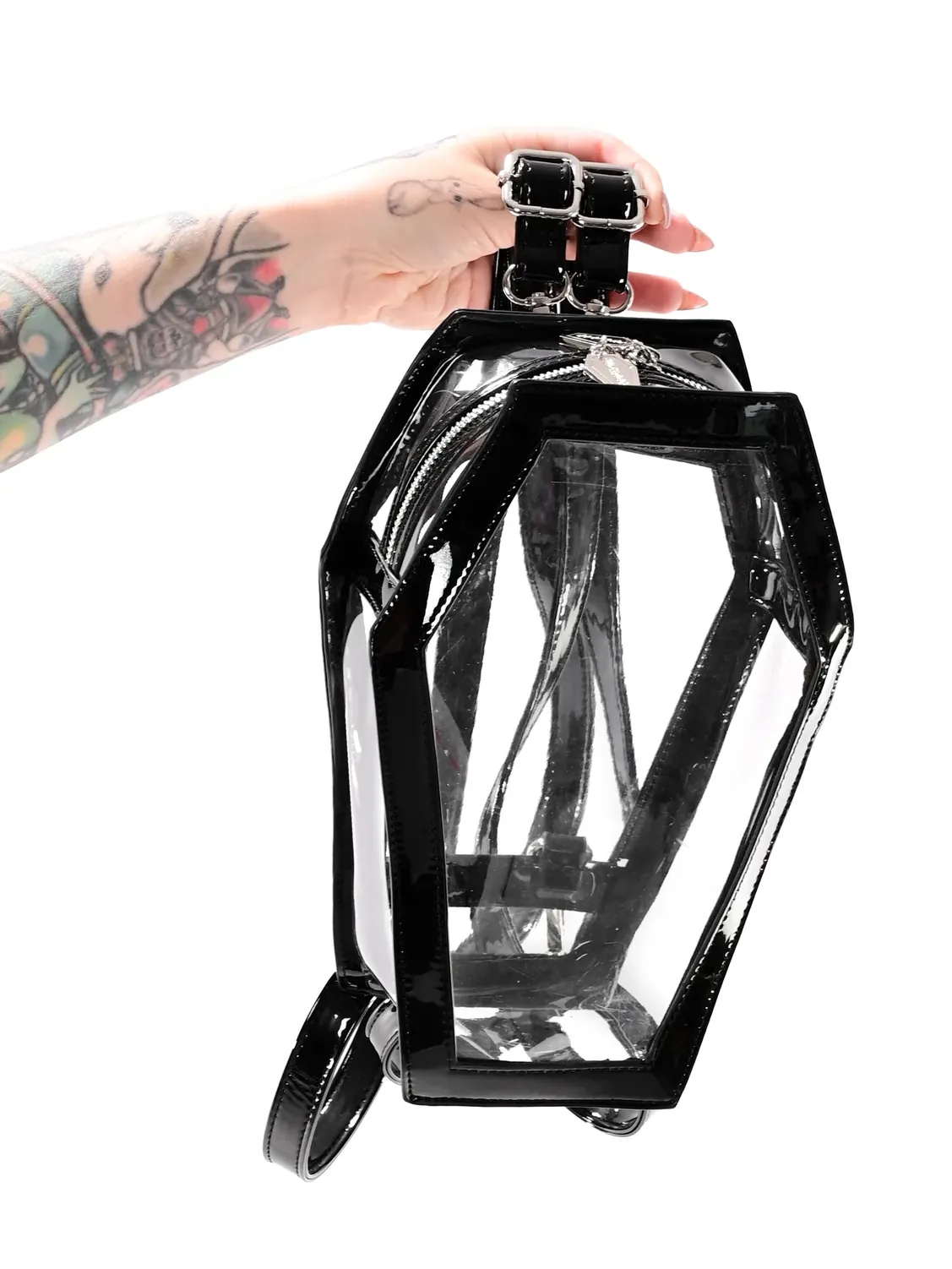 Clear Coffin Backpack FOXBLOOD