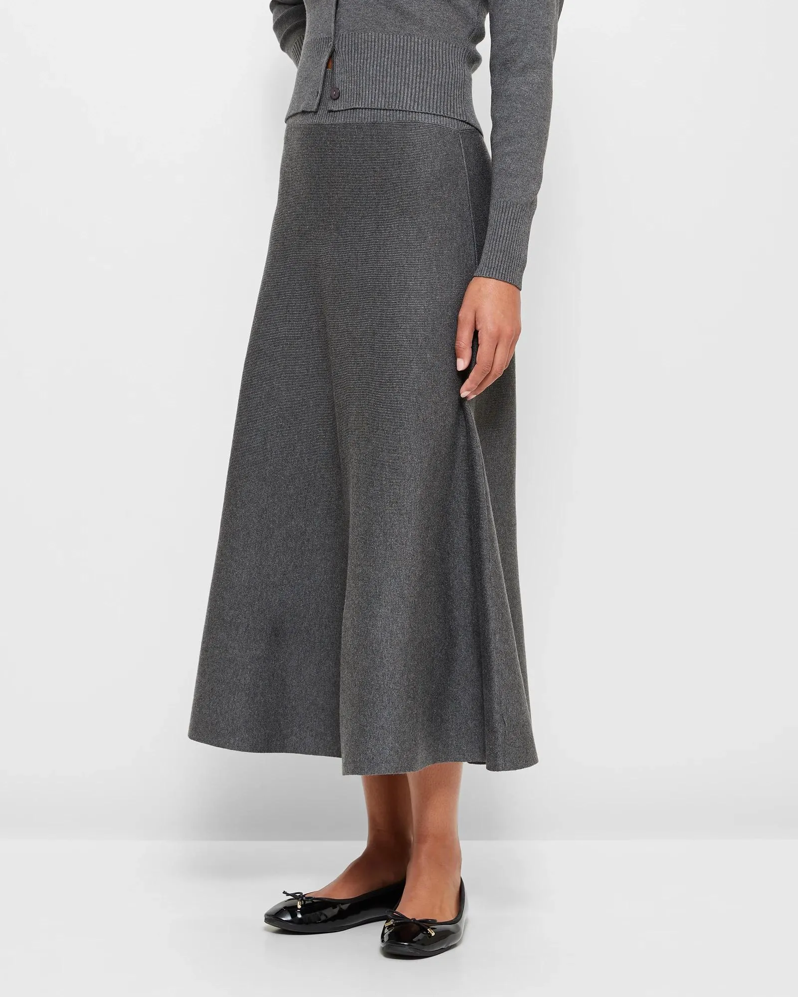 Clearance  Knit Midi Skirt - Preview