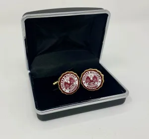 CMA Seal Cufflink Gold