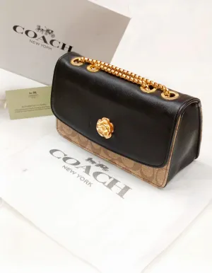 Coach High-Quality Imported Crossbody Bag for Women (Dark Brown)