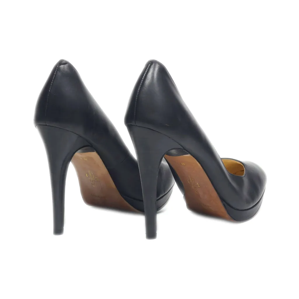 Cole Haan Nikeair High-Heel Shoes Leather Black Colour For Women