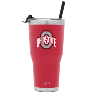 Collegiate Cruiser Tumbler with Flip Lid and Straw