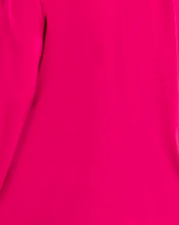 Colorblocked Tie Neck Blouse | Grape And Lavender