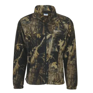 Columbia Men's Printed Full-Zip Steens Mountain Fleece Jacket