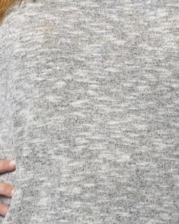 Comfort Zone Top | Heather Grey