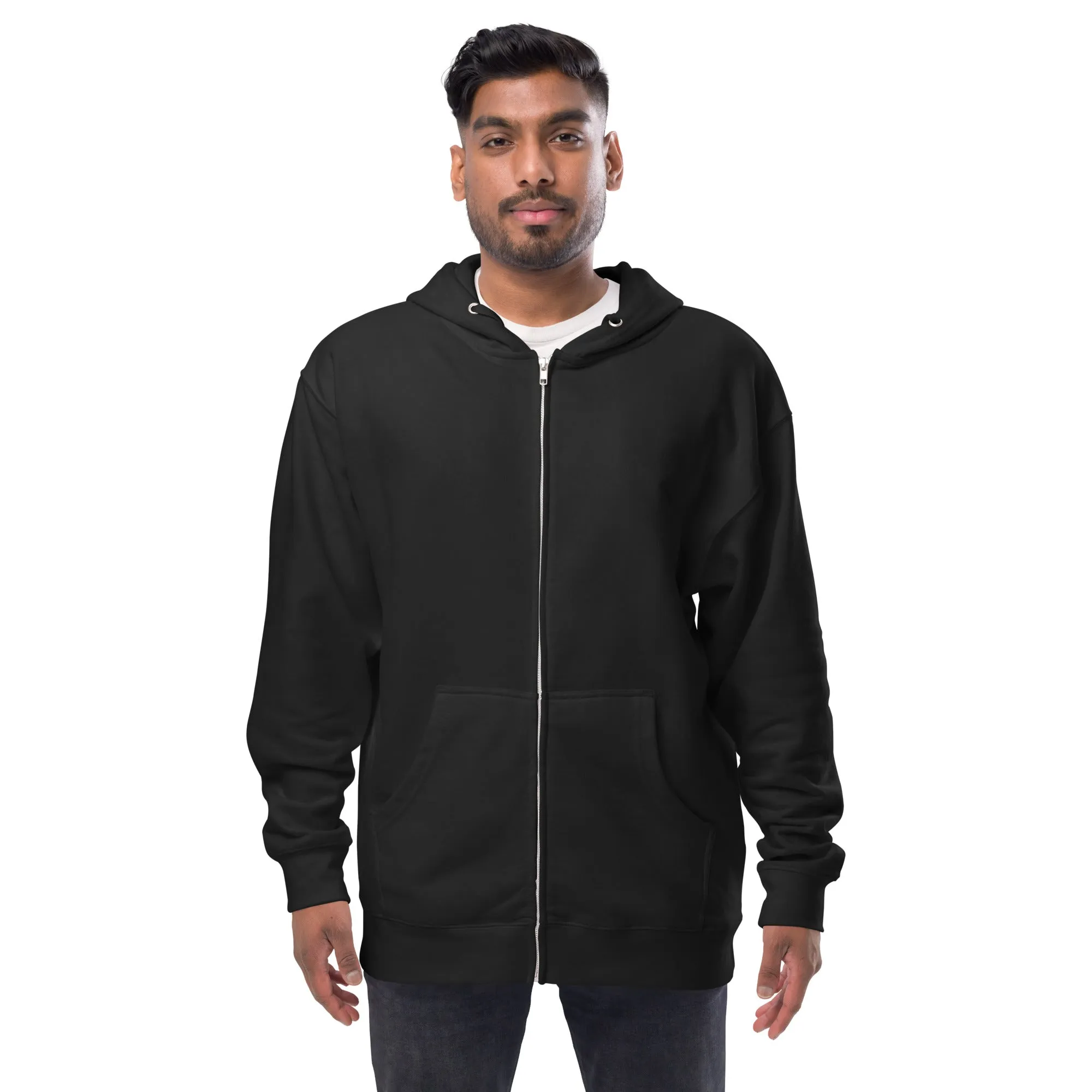 Comfy Fleece Lined Zip-up Hoodie