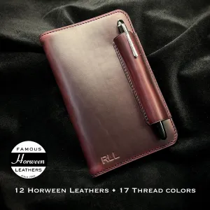 Compact Field Notes Cover in Horween Leather | Handmade to Order