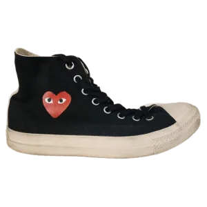Converse CDG Black - Size 8