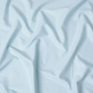 Cool Ice Blue 100% Cotton Shirting Fabric - Italian Crafted, 150cm Width-D18579
