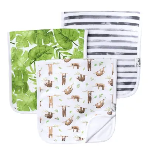 Copper Pearl: Premium Burp Cloths (3 pack) - Noah