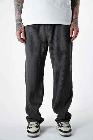 Cords Ash Grey Wide Fit Pants