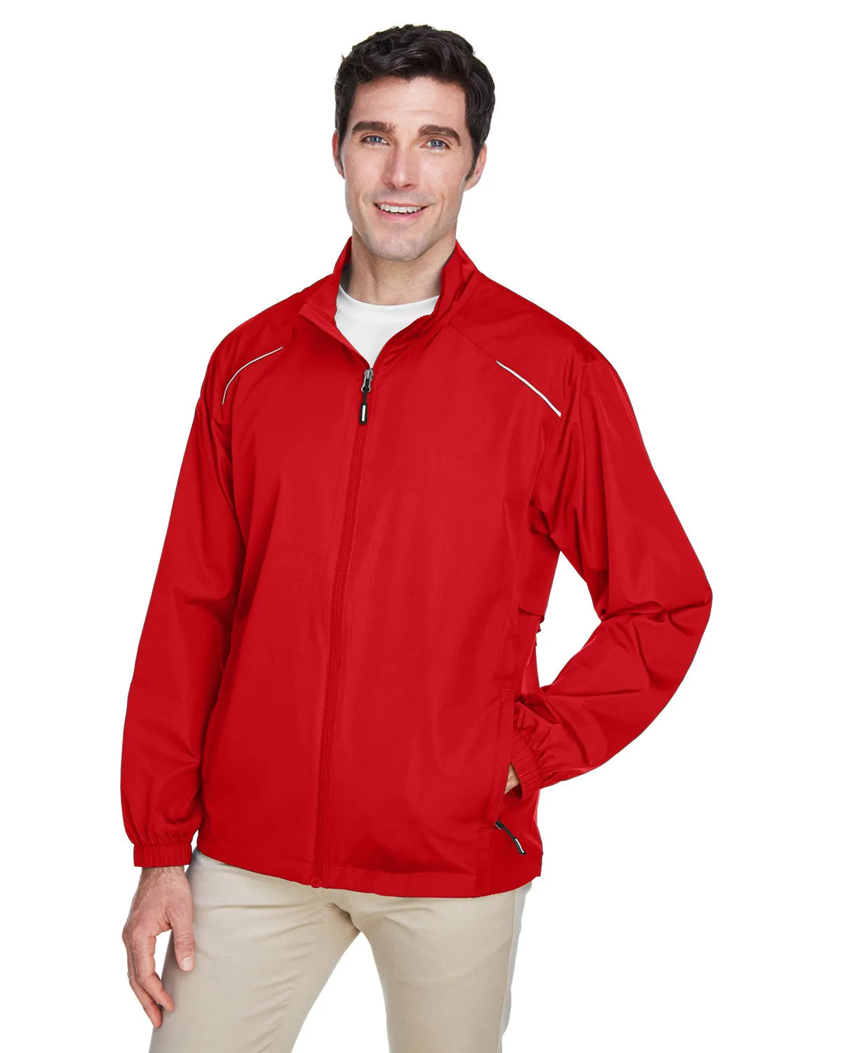 CORE365 Men's Techno Lite Motivate Unlined Lightweight Jacket
