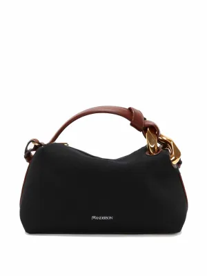 Corner canvas tote bag