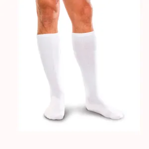 Corresport Sock 20-30 MMHG White X-Large Full  - One Pair (#18278)