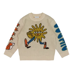 Cosmic boy Beige Sweatshirt