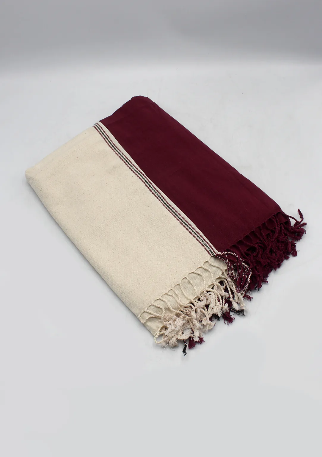 Cotton  Buddhist Nagpa Shawl