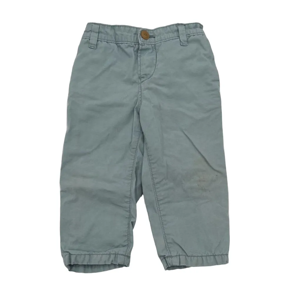 Cotton Pants - Plaid Lining