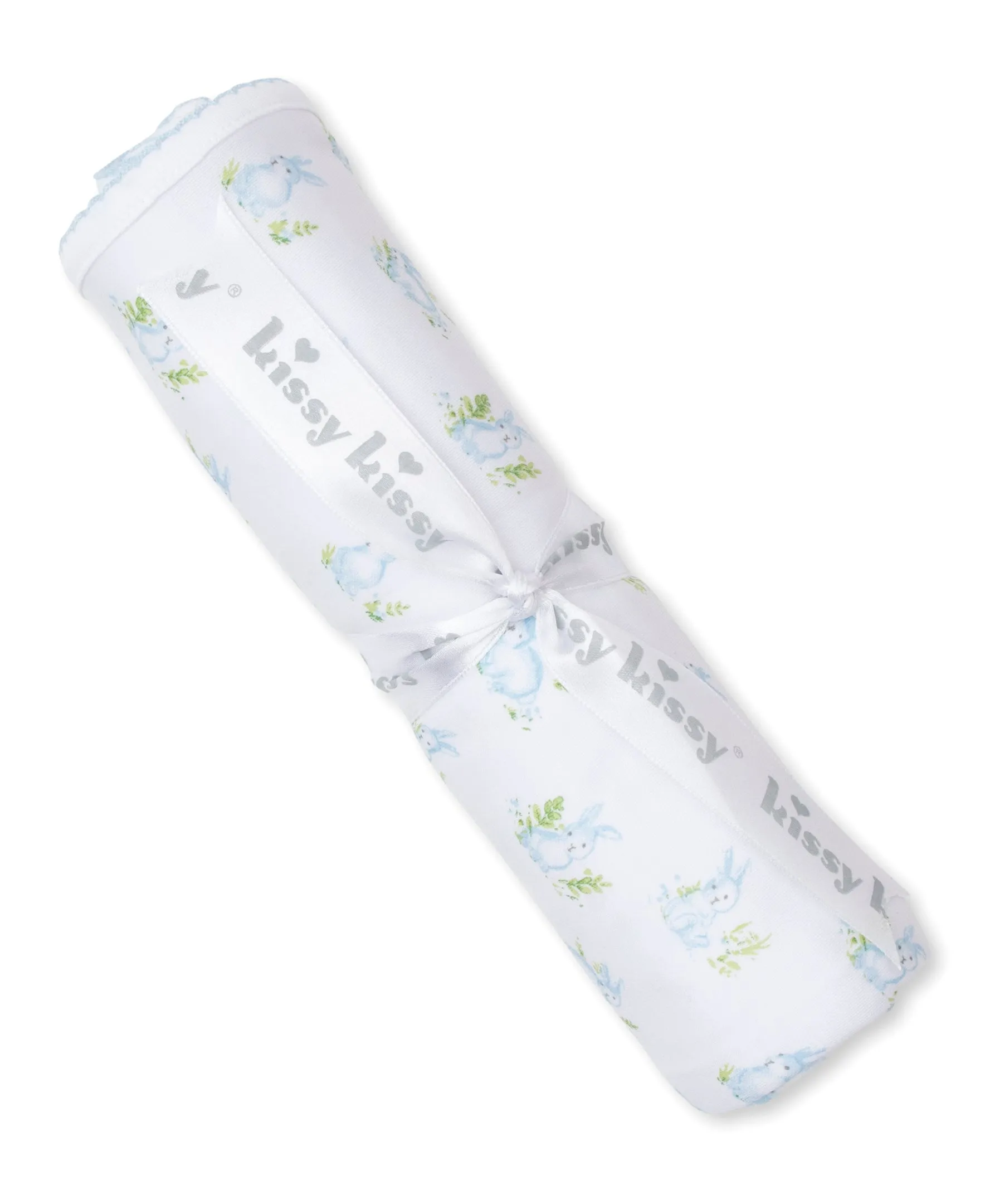 Cottontail Hollows Blue Blanket