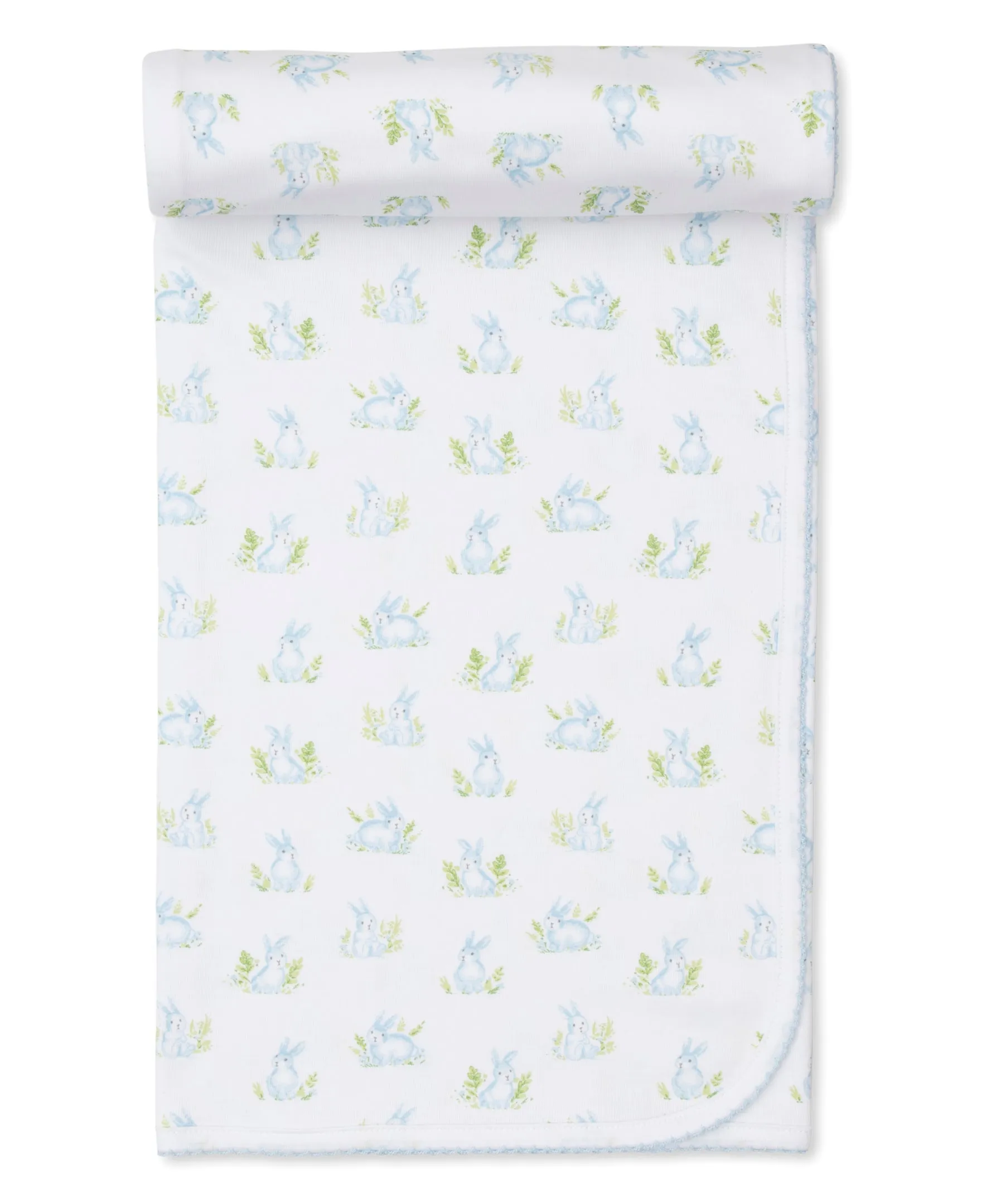 Cottontail Hollows Blue Blanket