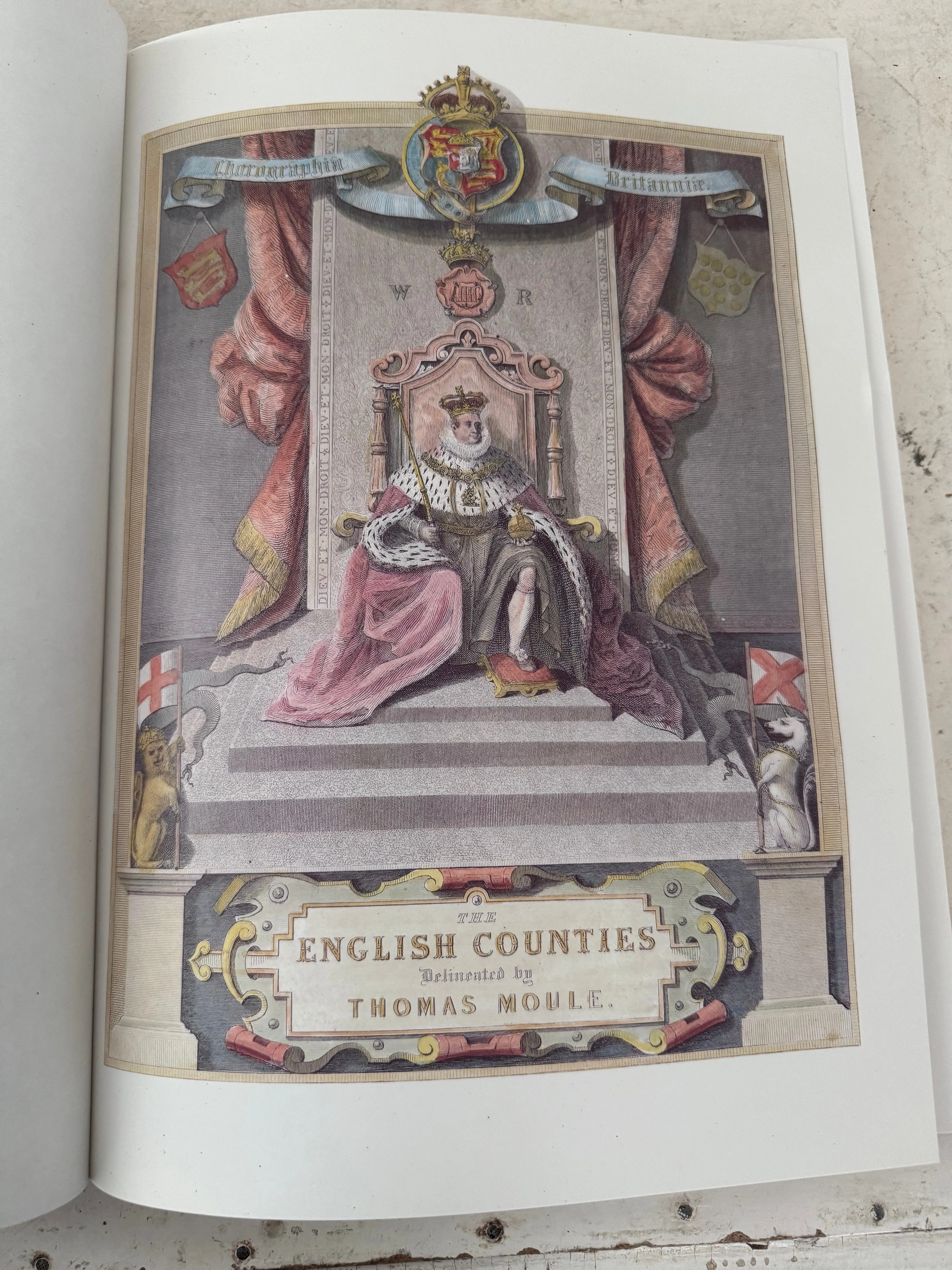 County Maps Of Old England