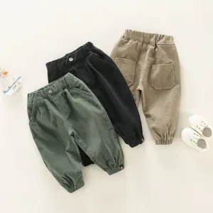 Cozy Kids' Cargo Pants with Fleece Lining