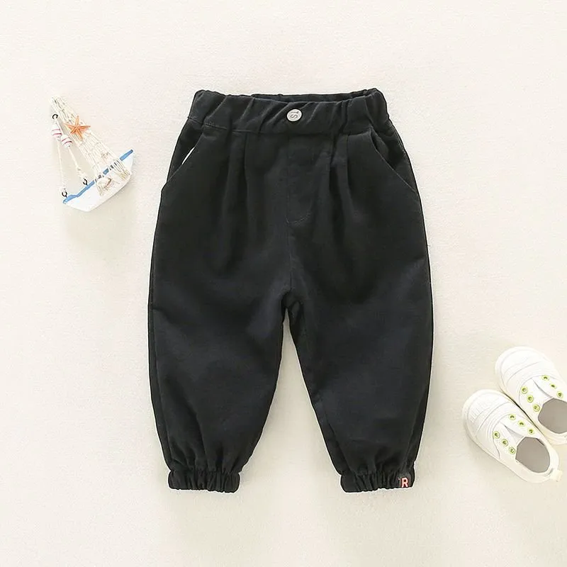 Cozy Kids' Cargo Pants with Fleece Lining