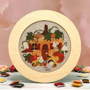 Cozy Little Cottage - Counting Puddles - Cross Stitch Pattern