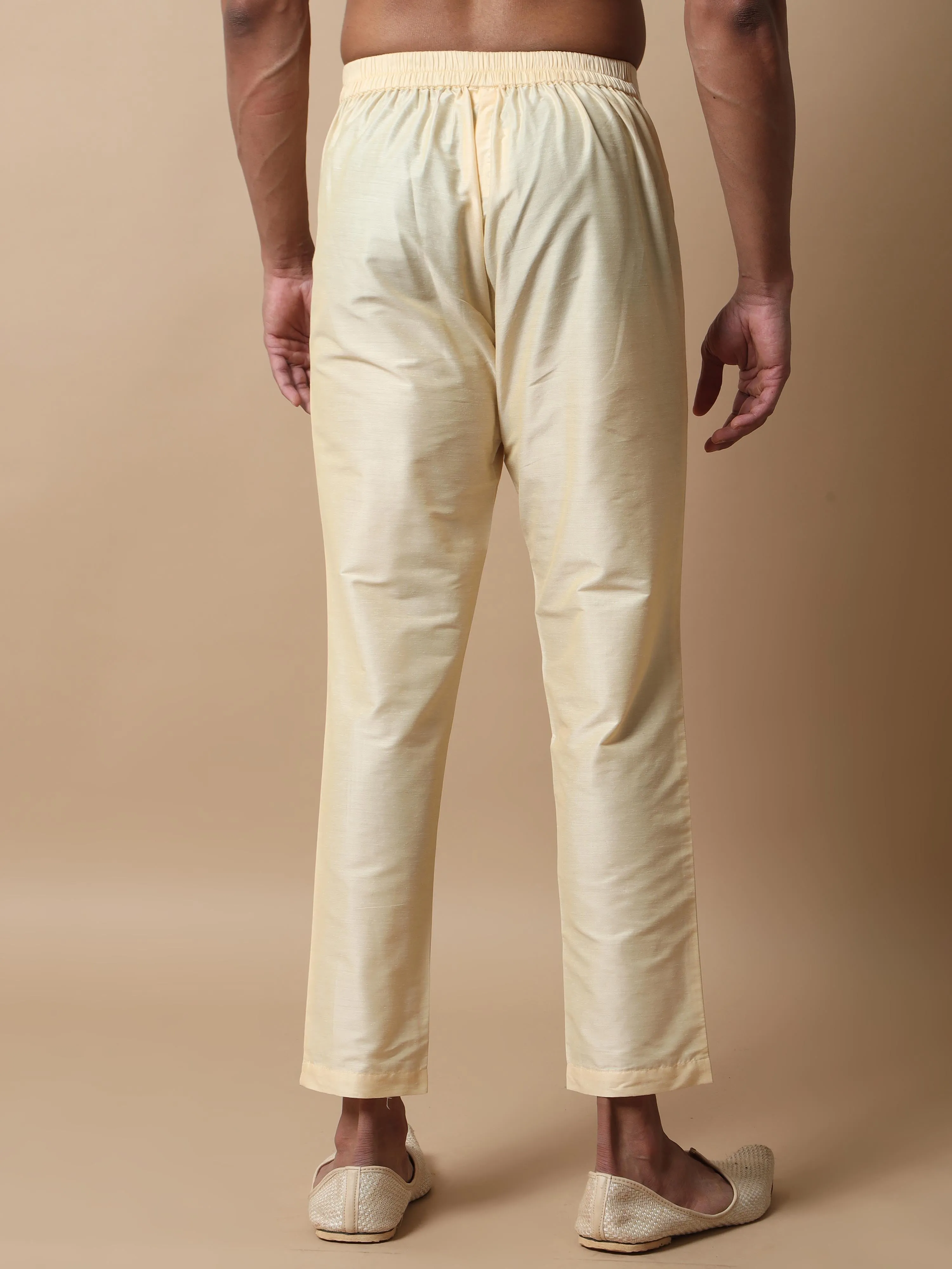 Cream Kurta Pants