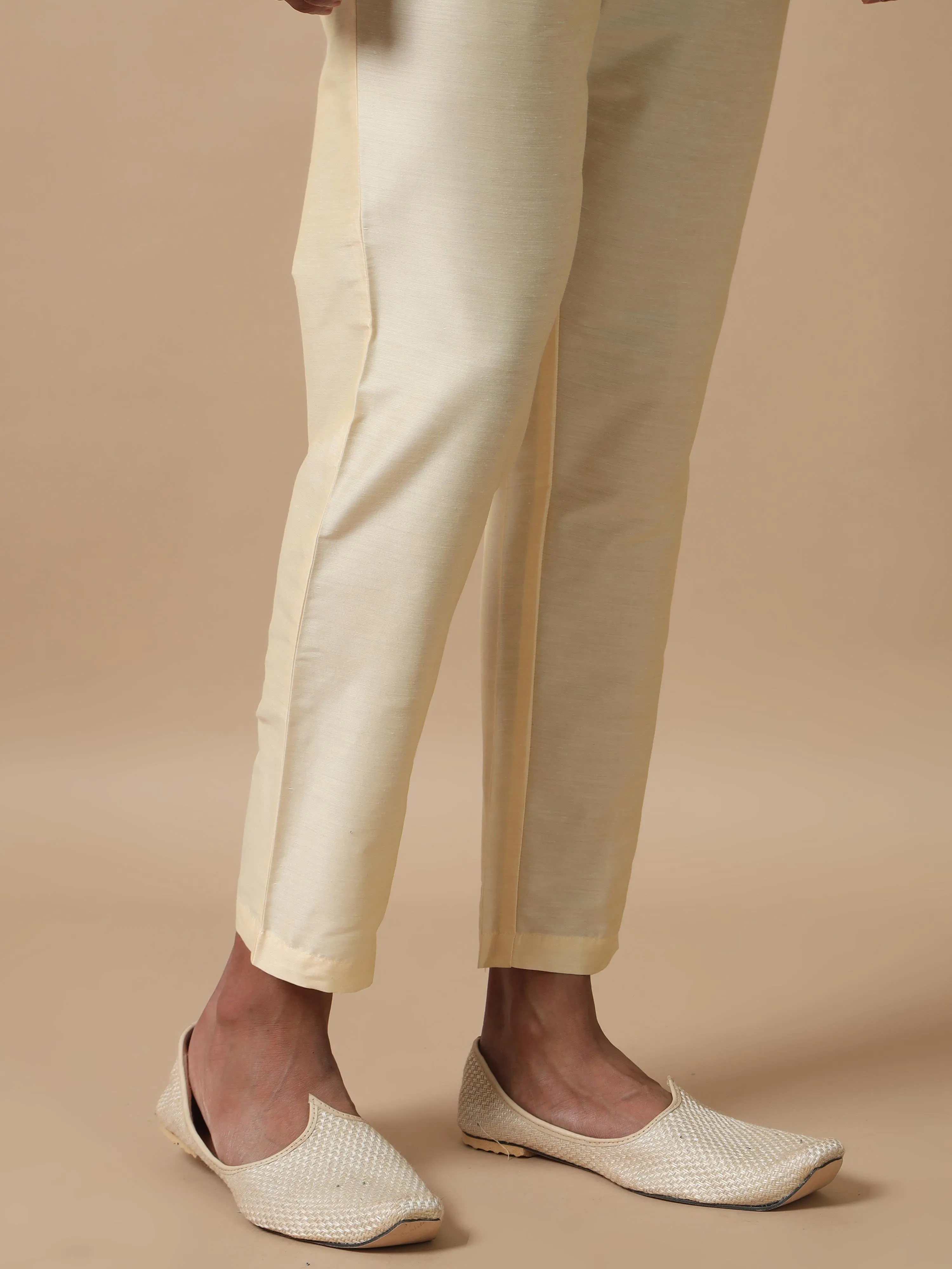 Cream Kurta Pants