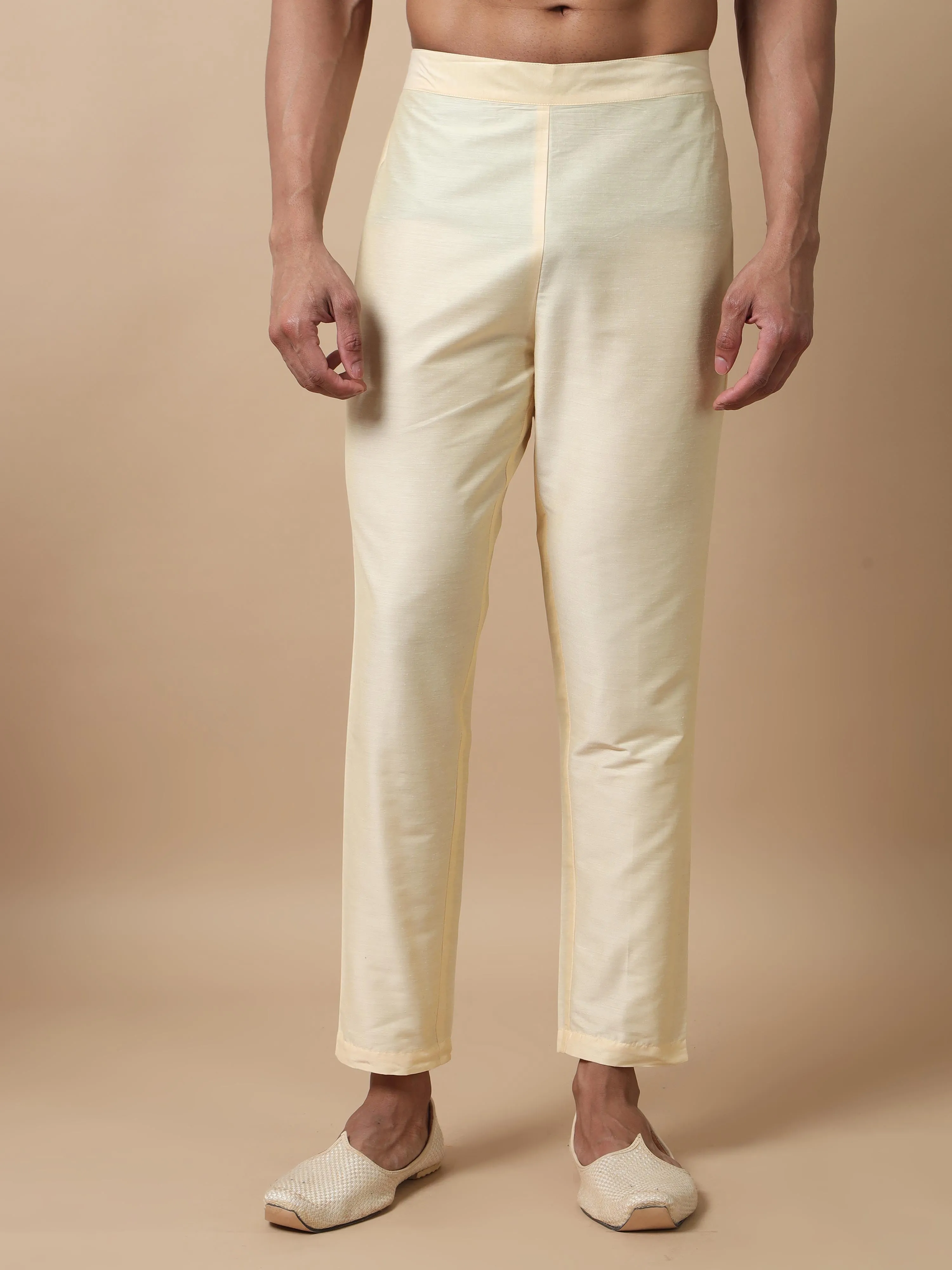 Cream Kurta Pants