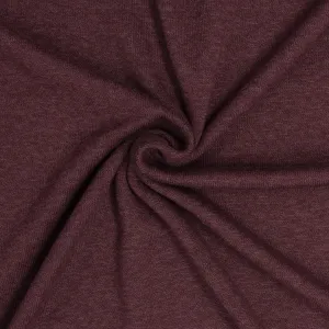 Creekside Rayon Cotton Modal Sweater Knit Plum ½ yd