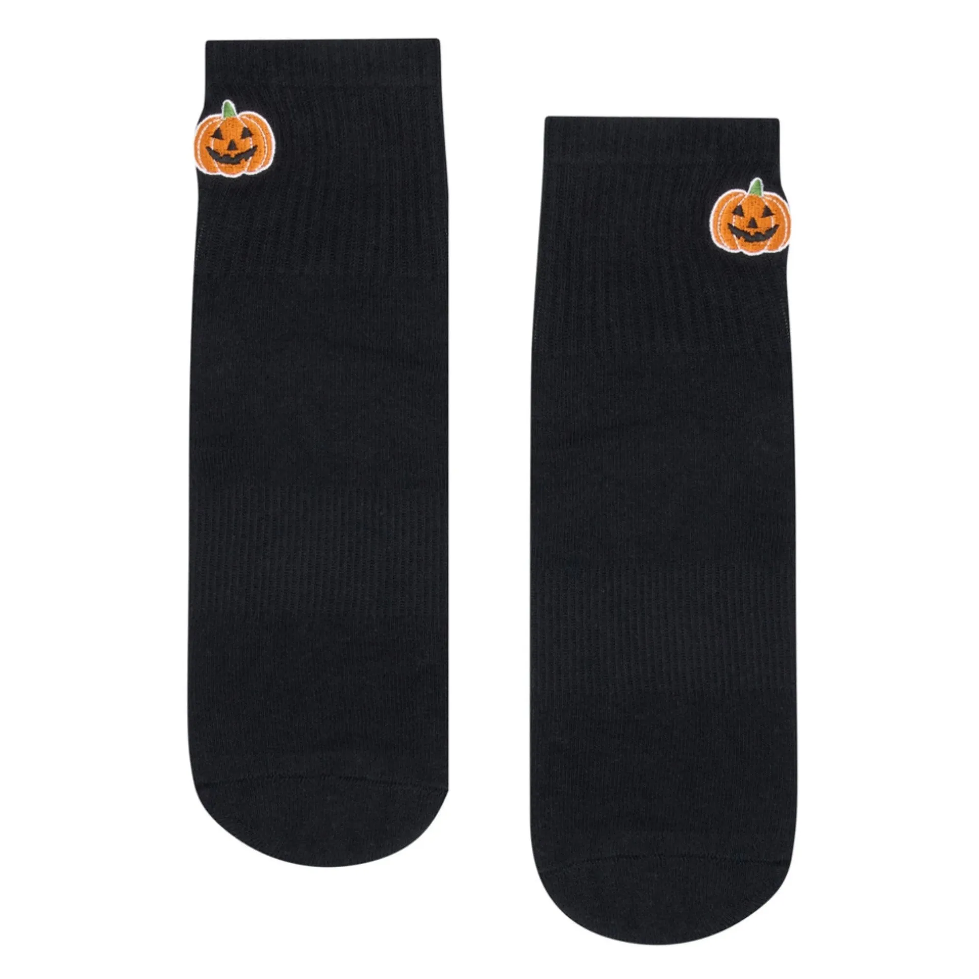 Crew Grip Socks - Pumpkins (Barre / Pilates)