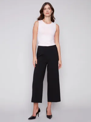 CROPPED WIDE LEG PANT