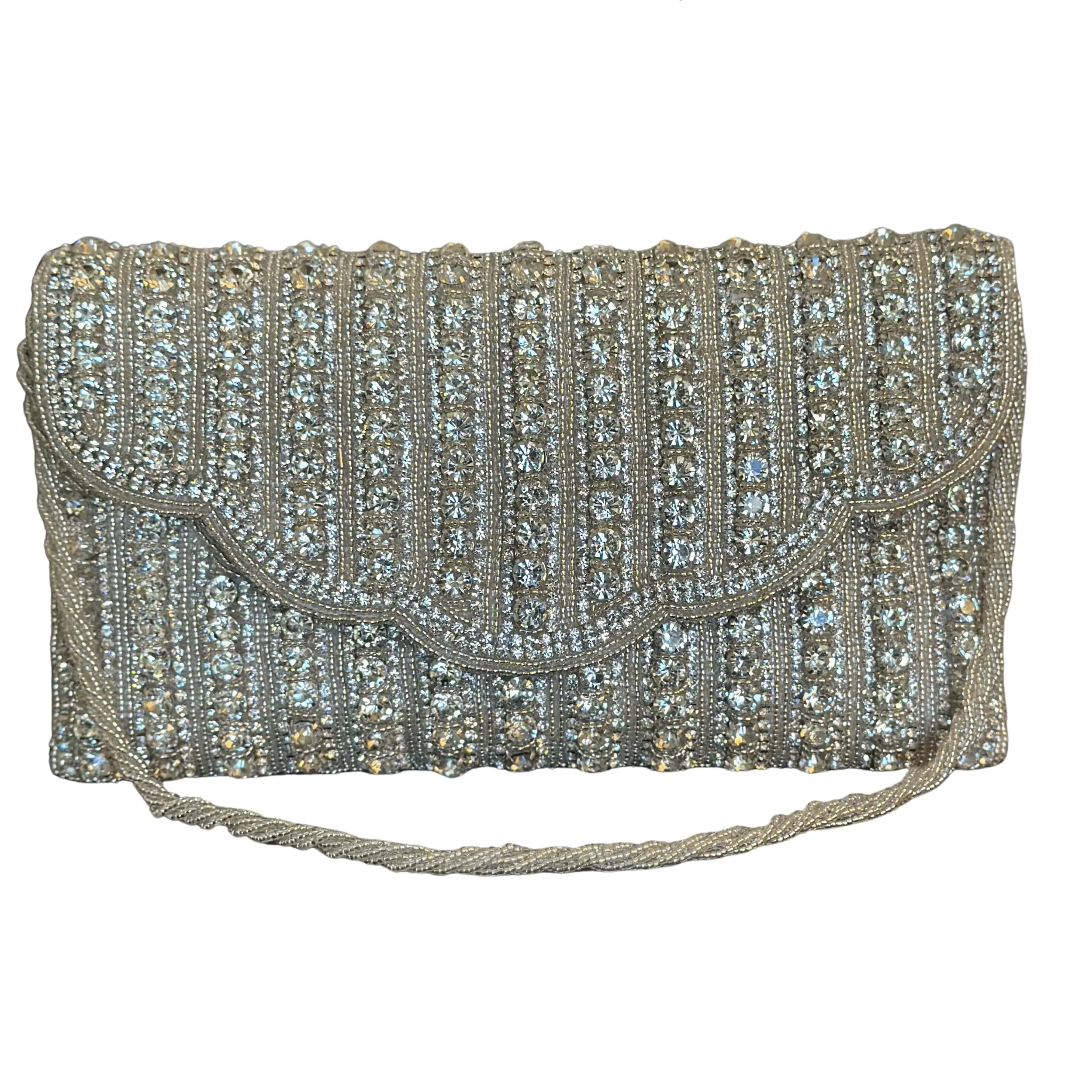 Crossbody Crystal Beaded Bag