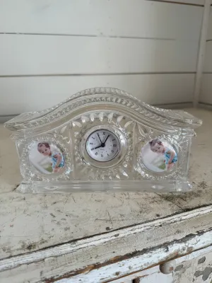 Crystal Clock with picture