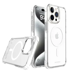 CRYSTAL GEAR White iPhone Case