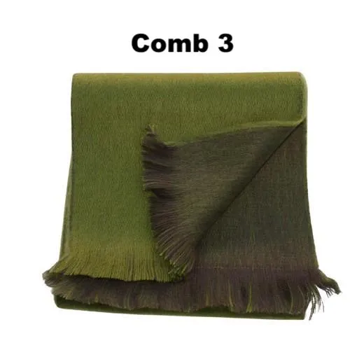 Cuenca Two-Toned Brushed Alpaca Scarf